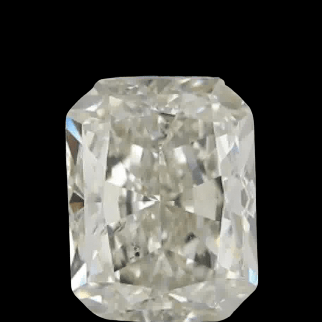 1.01ct Radiant Brilliant Cut SI1 Clarity K Color Natural Diamond.