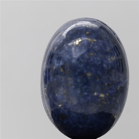 10.25 Carat 11.28 Ratti Natural GII Certified Africa Oval shape Blue Lapis lazuli Gemstone.