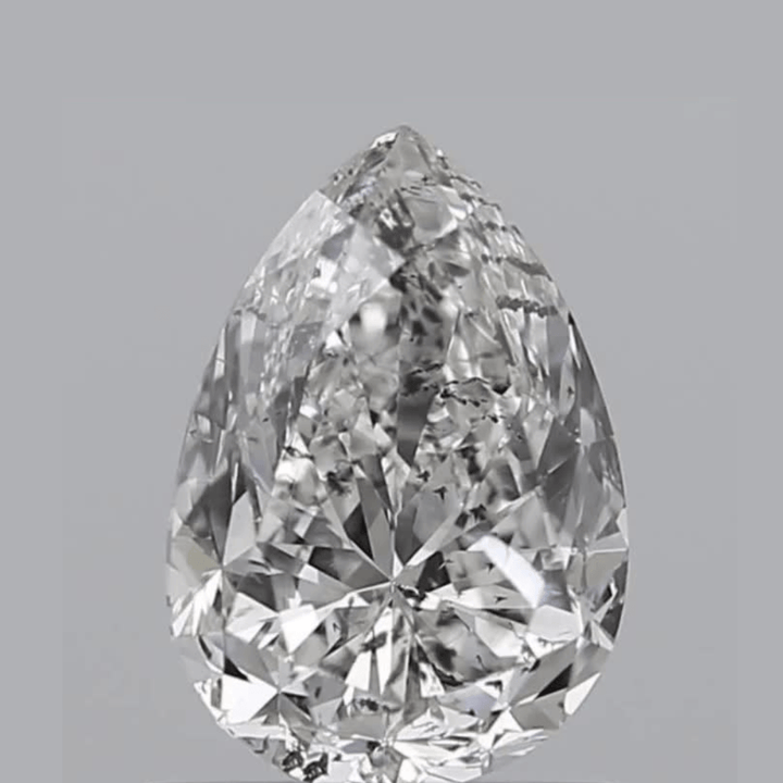 1.02ct Pear Brilliant Cut I1 Clarity G Color Natural Diamond.