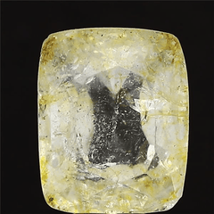 10.65 carat 11.72 ratti natural IGL certified Indian cushion shape yellow topaz stone