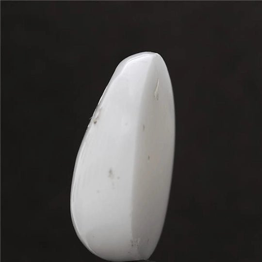 10.72 carat 12 ratti IGL certified natural Japanese oval shape white coral stone.