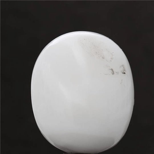10.72 carat 12 ratti IGL certified natural Japanese oval shape white coral stone.