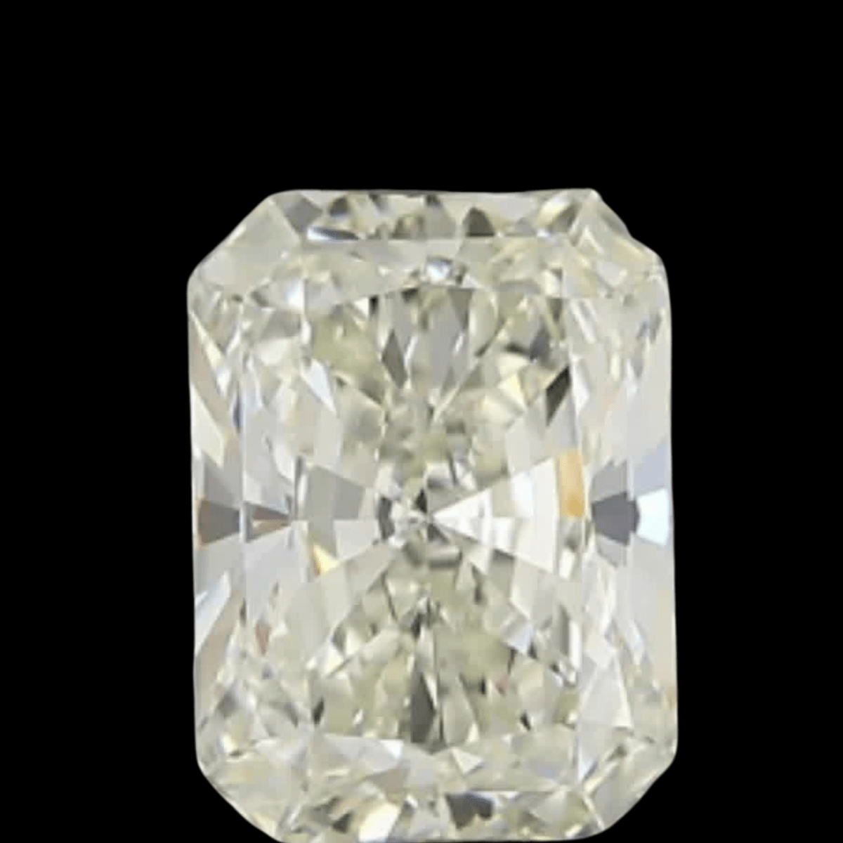 1.08ct Radiant Brilliant Cut IF Clarity J Color Natural Diamond.