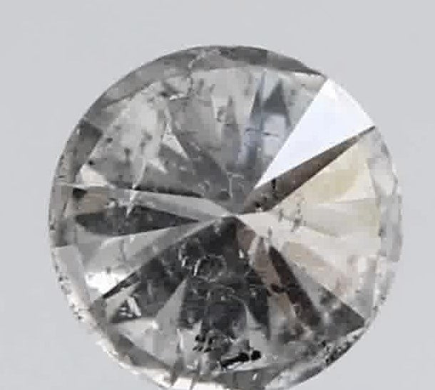 1.08ct Round Brilliant Cut I1 Clarity H Color Natural Diamond.