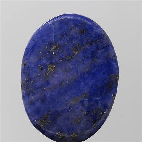 11 Carat 12.25 Ratti Natural GII Certified Africa Oval shape Blue Lapis lazuli Gemstone.