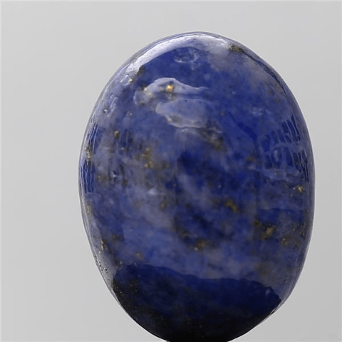 11 Carat 12.25 Ratti Natural GII Certified Africa Oval shape Blue Lapis lazuli Gemstone.