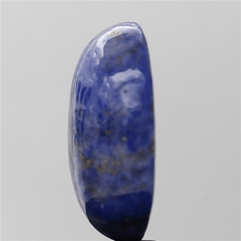 11 Carat 12.25 Ratti Natural GII Certified Africa Oval shape Blue Lapis lazuli Gemstone.