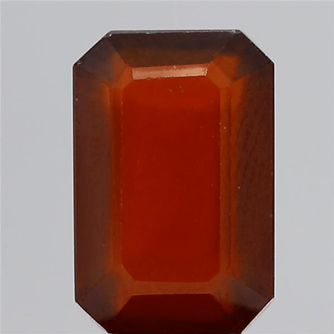 11.02 Carat 12.25 Ratti IGL Certified Natural Ceylon (Sri Lanka) Octogonal shape Hessonite (Gomed) Gemstone.