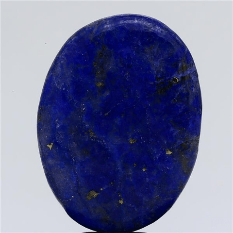 11.05 Carat 12.25 Ratti Natural GII Certified Africa Oval shape Blue Lapis lazuli Gemstone.