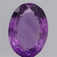 11.22 Carat 12.34 Ratti Natural American Oval shape Purple Amethyst Gemstone