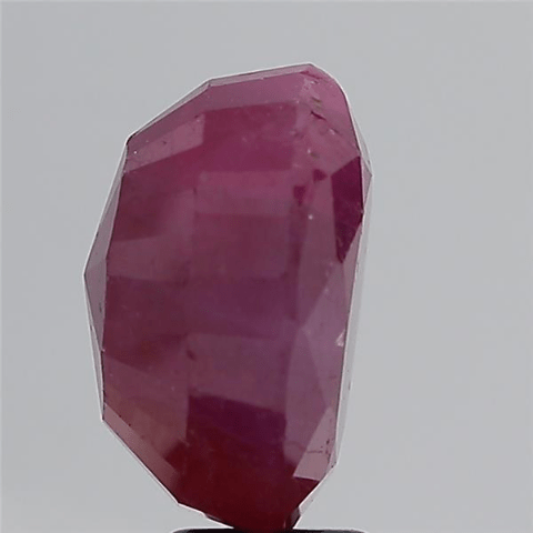 11.48 Carat 12.63 Ratti Natural IGL Certified Mozambique Oval shape Purplish-red Ruby Gemstone.