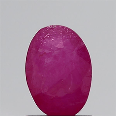 1.16 Carat 1.28 Ratti Natural Burma Oval shape Pink Ruby Gemstone