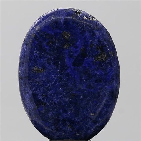 11.9 Carat 13.25 Ratti Natural GII Certified Africa Oval shape Blue Lapis lazuli Gemstone.