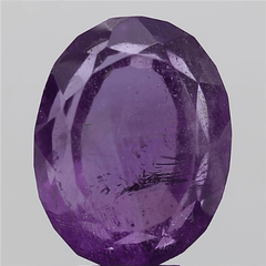 11.96 carat 13.25 ratti GII certified Natural American Oval Shape Amethyst Stone