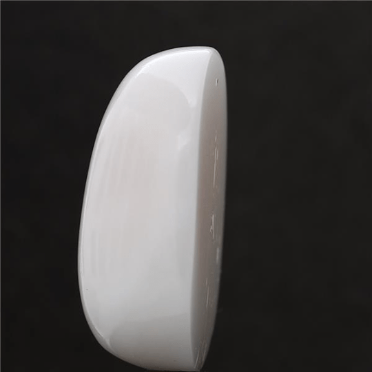 13.08 carat 14.39 ratti IGL certified natural Japanese oval shape white coral stone.