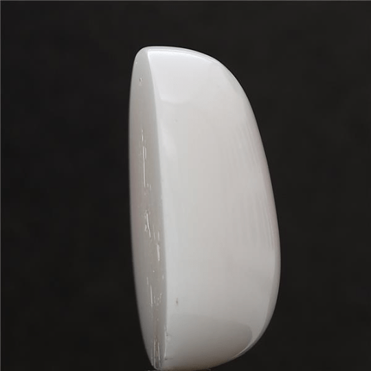 13.08 carat 14.39 ratti IGL certified natural Japanese oval shape white coral stone.