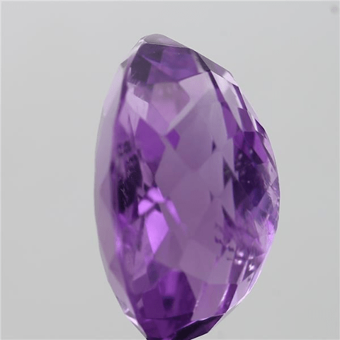 13.62 Carat 15 Ratti Natural American Oval shape Purple Amethyst Gemstone.
