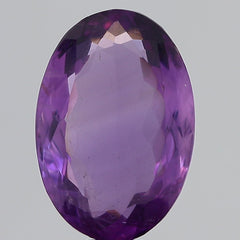 13.85 Carat 15.24 Ratti Natural Burma Oval shape Purple Amethyst Gemstone
