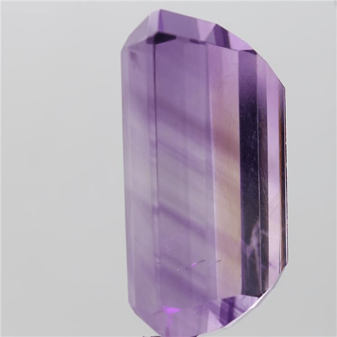 14.27 Carat 15.7  Ratti Natural American Rectangularl shape Purple Amethyst Gemstone.