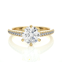 14K  with 1.47ct natural diamond