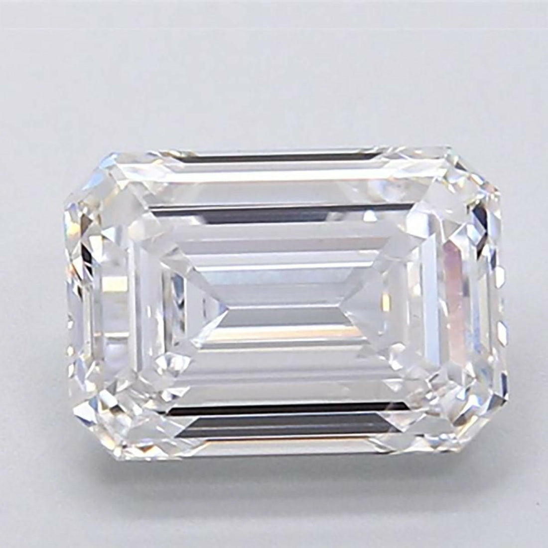 1.50 carat Lab-Created Diamond in Emerald Shape.