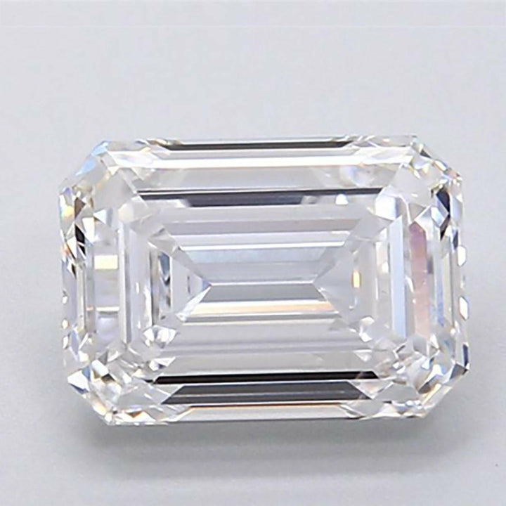 1.50 carat Lab-Created Diamond in Emerald Shape.