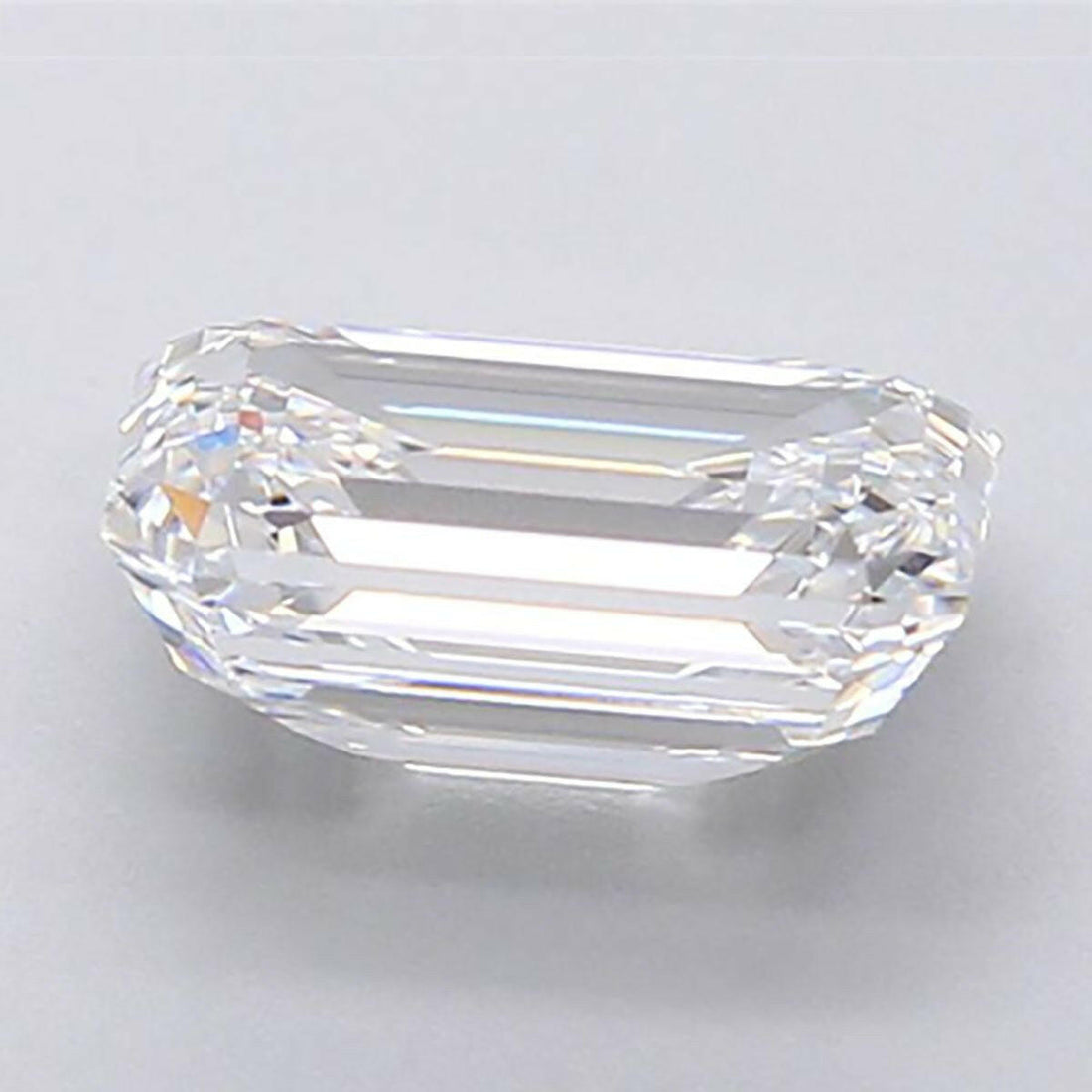 1.50 carat Lab-Created Diamond in Emerald Shape.