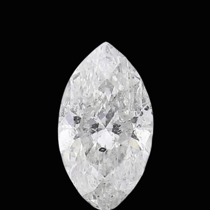 1.50ct Marquise Brilliant Cut I1 Clarity H Color Natural Diamond.
