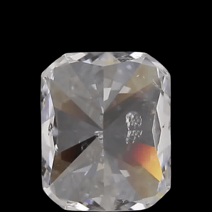 1.50ct Radiant Brilliant Cut I1 Clarity D Color Natural Diamond.