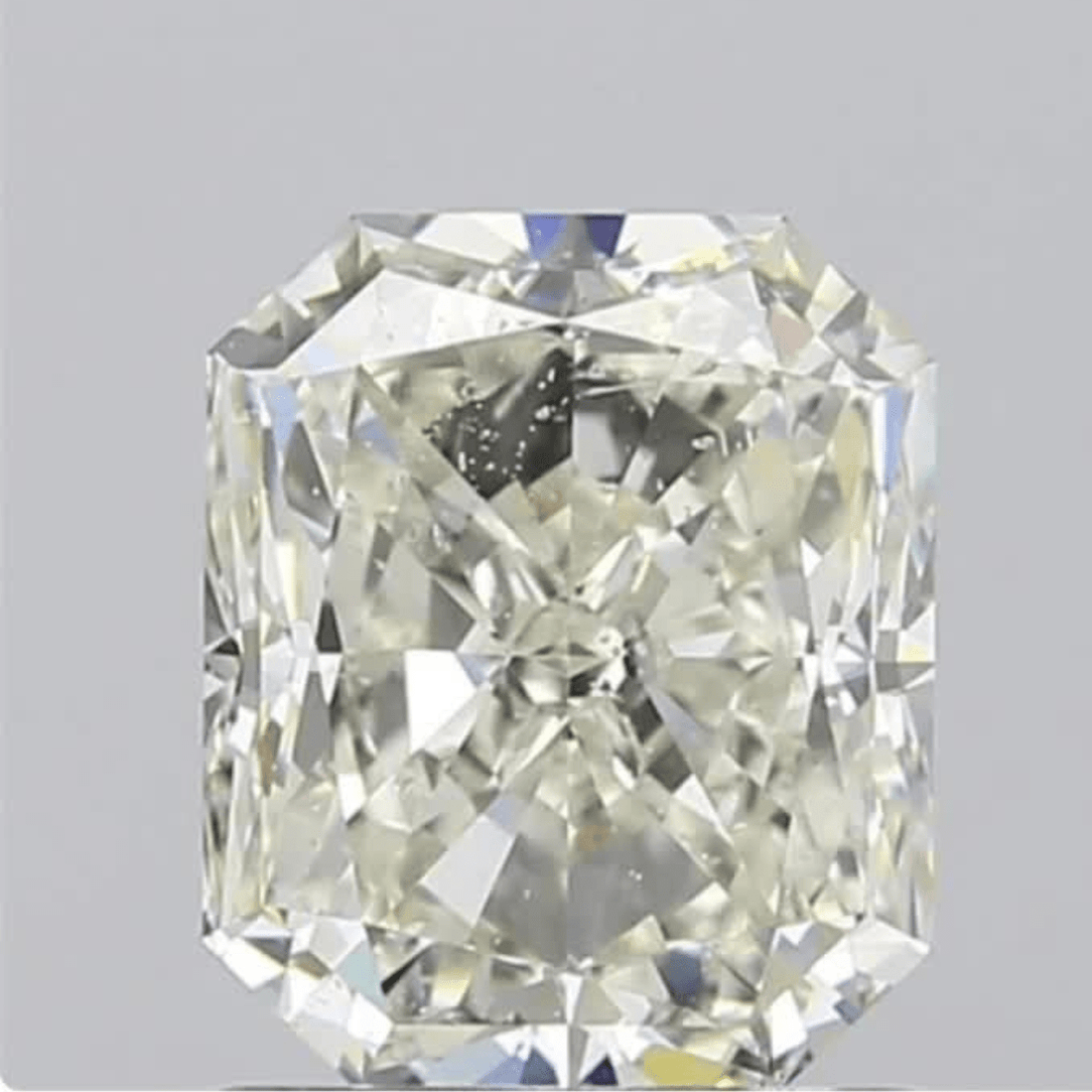 1.50ct Radiant Brilliant Cut SI2 Clarity J Color Natural Diamond.