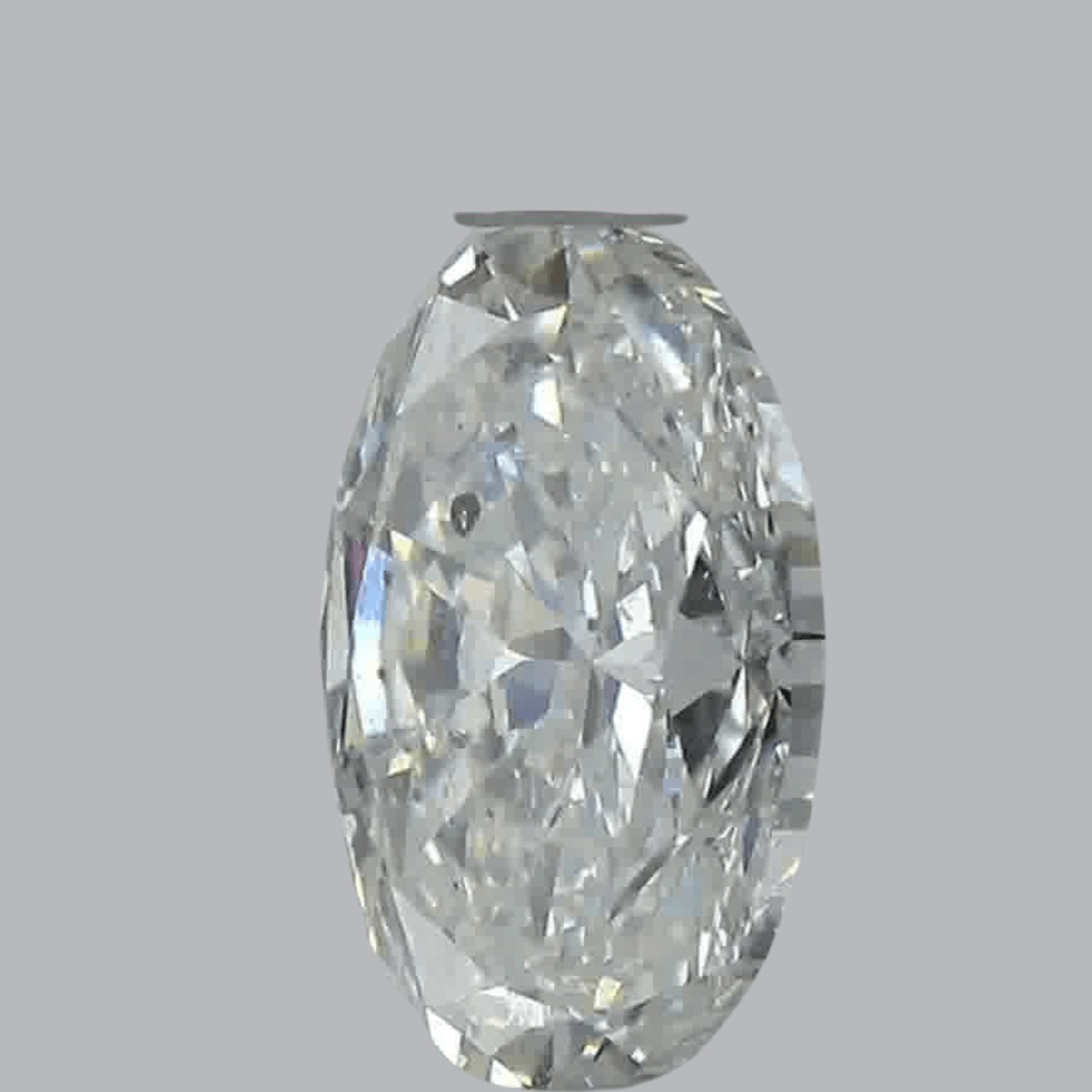 1.51ct Oval Brilliant Cut SI2 Clarity G Color Natural Diamond.
