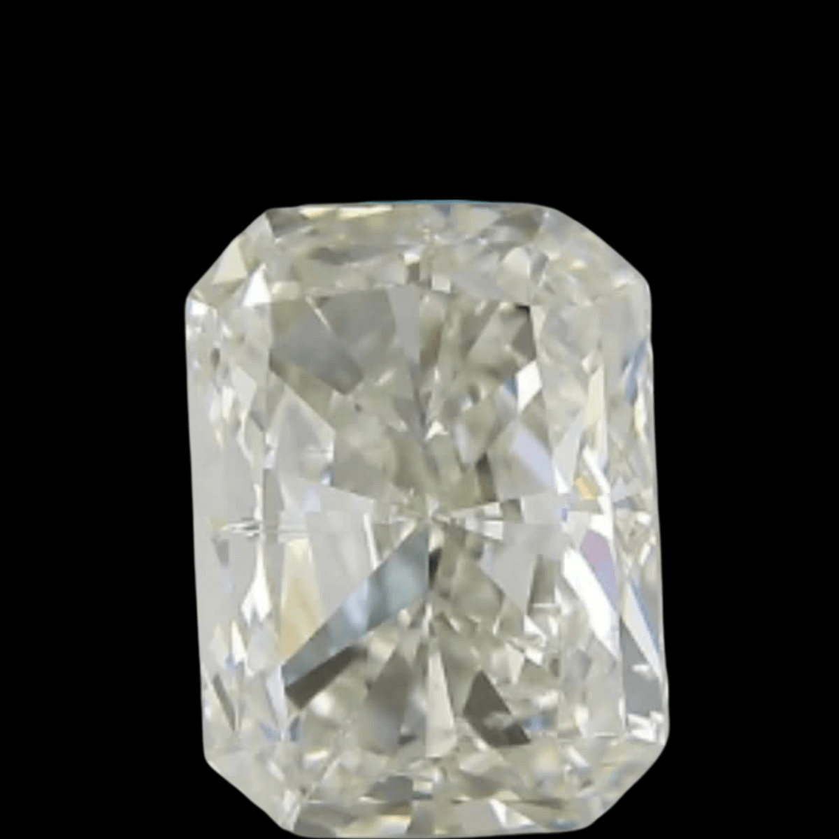 1.51ct Radiant Brilliant Cut SI2 Clarity J Color Natural Diamond.