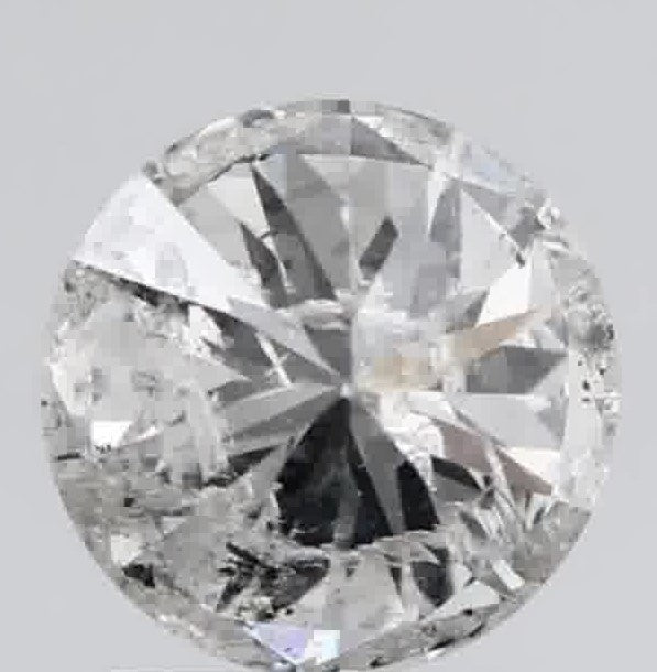1.51ct Round Brilliant Cut I1 Clarity E Color Natural Diamond.