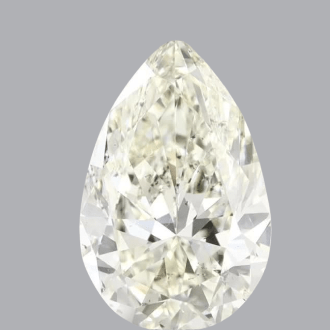 1.52ct Pear Brilliant Cut SI2 Clarity J Color Natural Diamond.