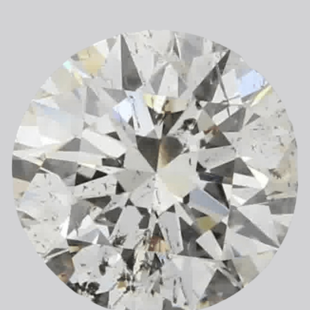 1.53ct Round Brilliant Cut SI2 Clarity I Color Natural Diamond.
