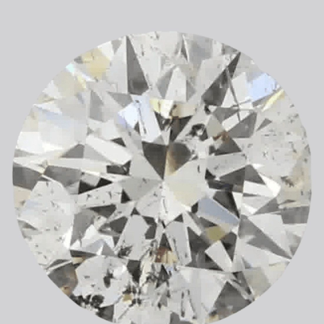 1.53ct Round Brilliant Cut SI2 Clarity I Color Natural Diamond.