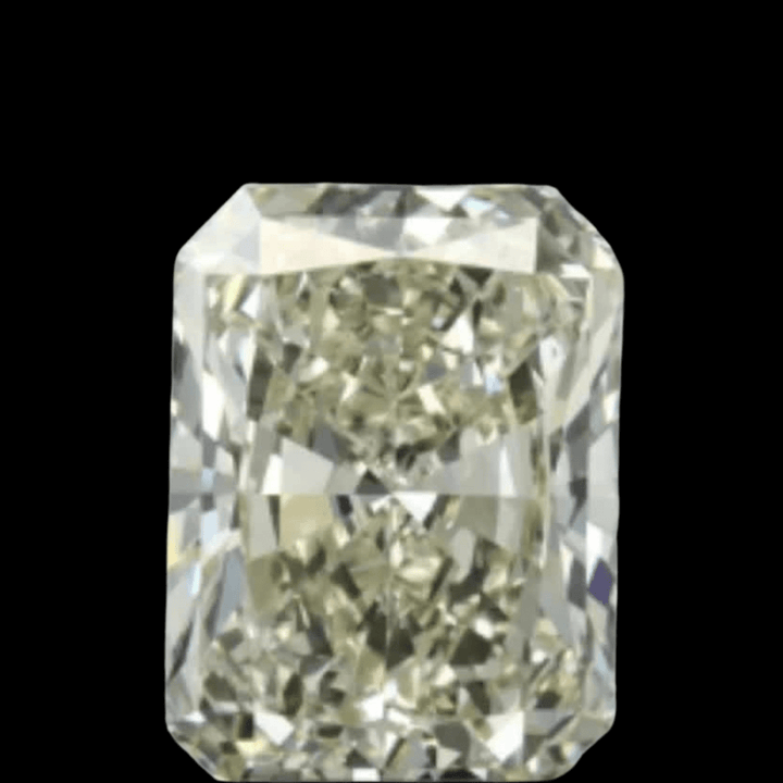1.54ct Radiant Brilliant Cut VVS1 Clarity K Color Natural Diamond.