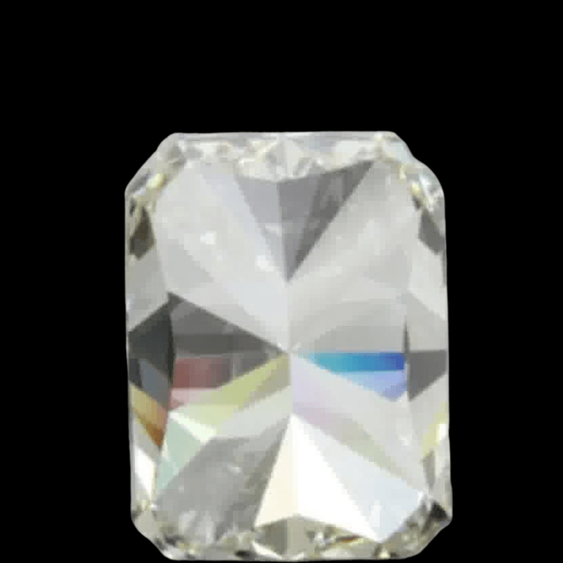 1.54ct Radiant Brilliant Cut VVS1 Clarity K Color Natural Diamond.