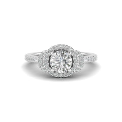 1.56 Carat Round Lab-Grown Diamond in 14k White Gold
