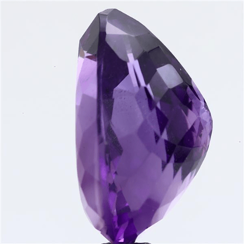 15.73 Carat 17.3 Ratti Natural American Pear shape Purple Amethyst Gemstone.