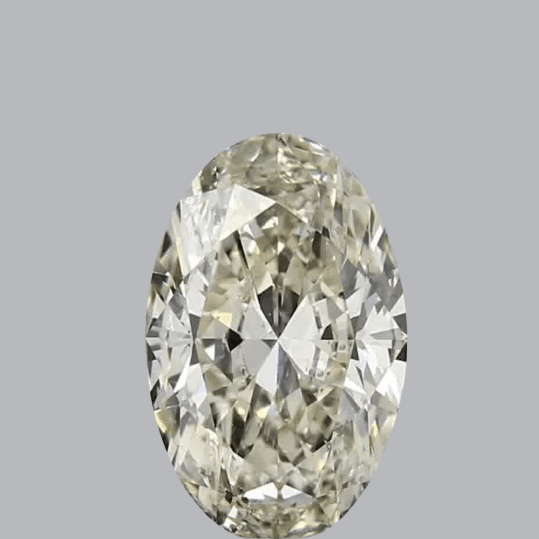 1.60ct Oval Brilliant Cut SI1 Clarity J Color Natural Diamond.