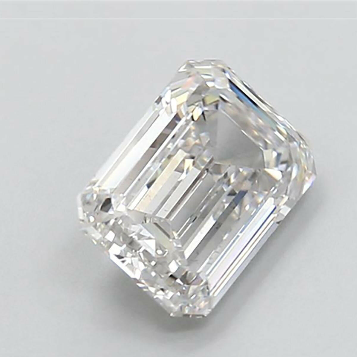 1.65ct Lab Grown Emerald Cut Diamonds for Jewelry Making.