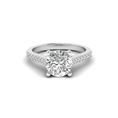 1.67ct Brilliant Round Diamond Ring in 14K White Gold