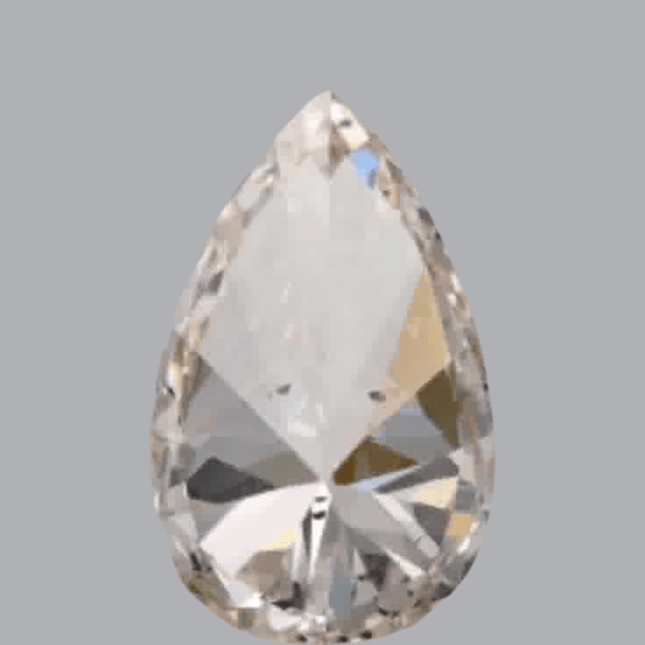 1.71ct Pear Brilliant Cut SI2 Clarity K Color Natural Diamond.