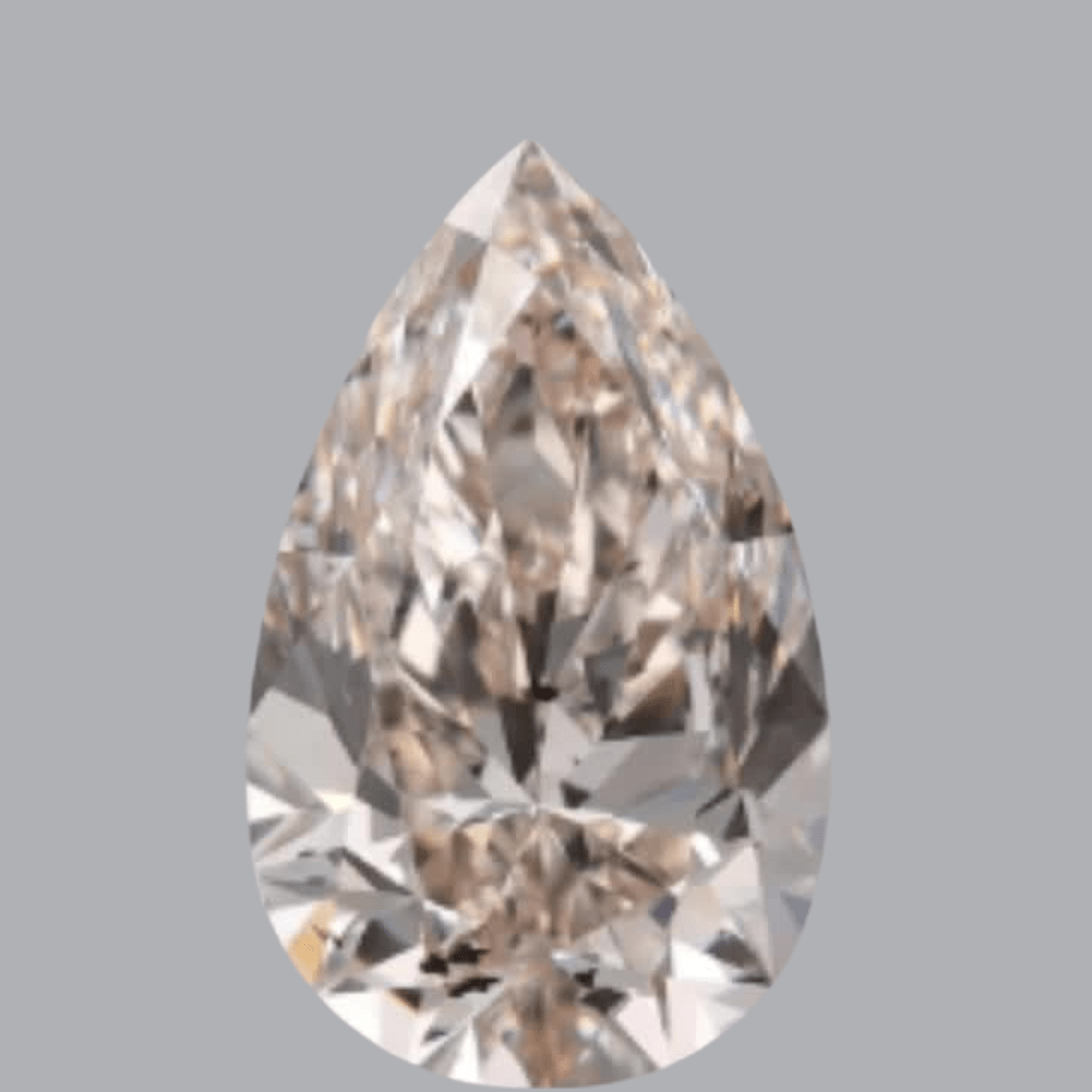 1.71ct Pear Brilliant Cut SI2 Clarity K Color Natural Diamond.
