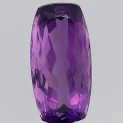 17.98 Carat 20 Ratti Natural Burma Cushion shape Purple Amethyst Gemstone