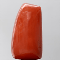 18.6 Carat 20.46 Ratti GII Certified Natural Japan Cushion Shape Red Coral Stone