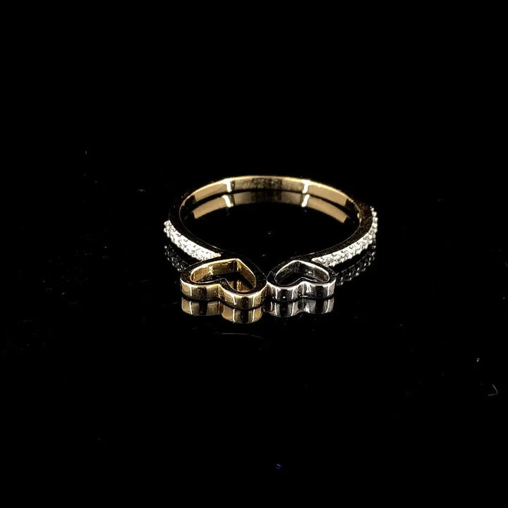 0.09ct Lab-Grown Diamond Ring In 18k Yellow.