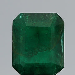 4.48Carat 5.00Ratti Natural Zambian Octagon shape Green Emerald Gemstone