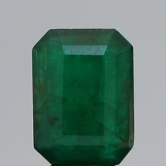 3.86Carat 4.25Ratti Natural Zambian Octagon shape Green Emerald Gemstone